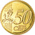Malta, 50 Euro Cent, 2011, MS(63), Brass, KM:130