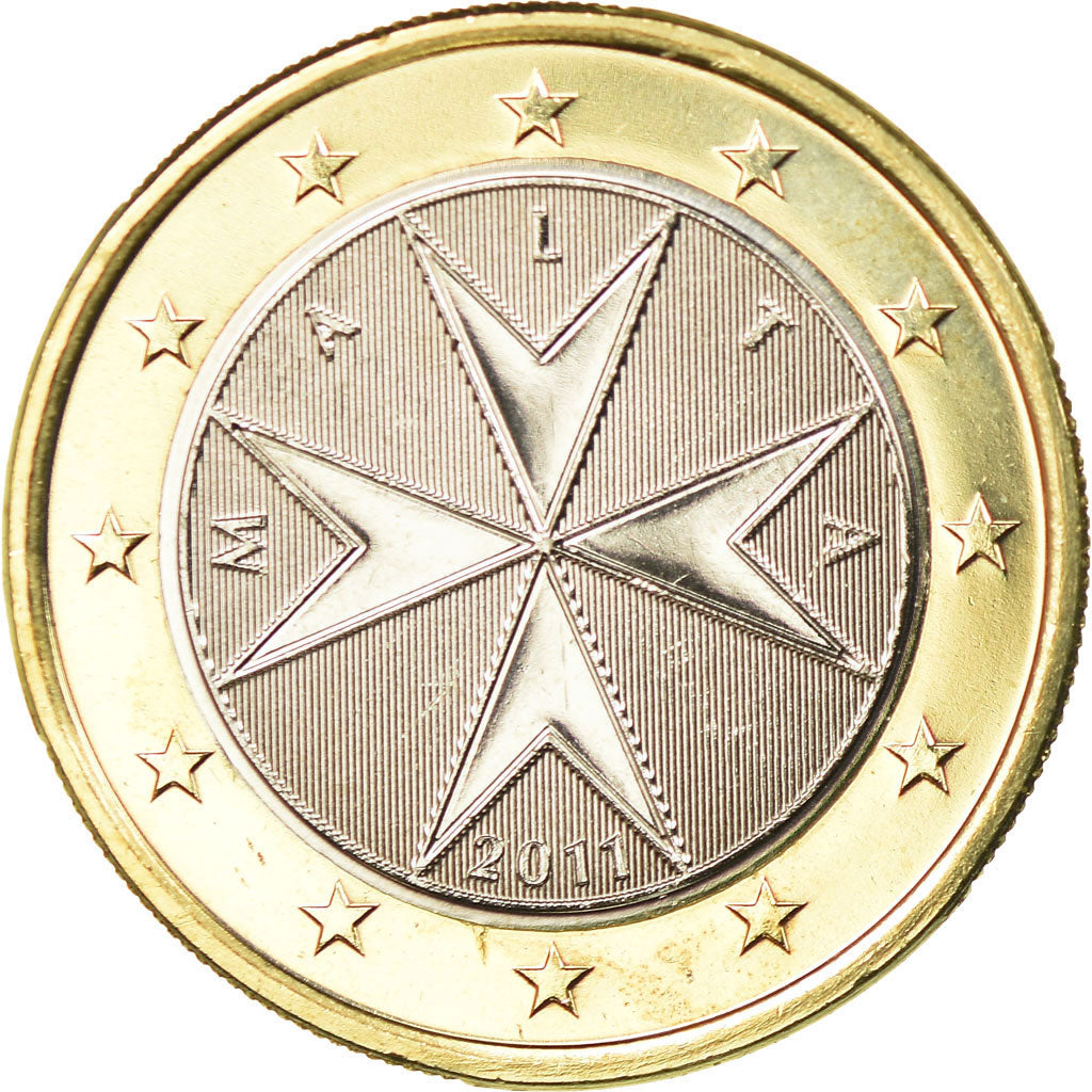 Malta, Euro, 2011, SPL, Bi-metallico, KM:131