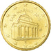 San Marino, 10 Euro Cent, 2010, MS(63), Brass, KM:482
