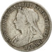 GREAT BRITAIN, Shilling, 1899, KM #780, VF(30-35), Silver, 23.5, 5.56