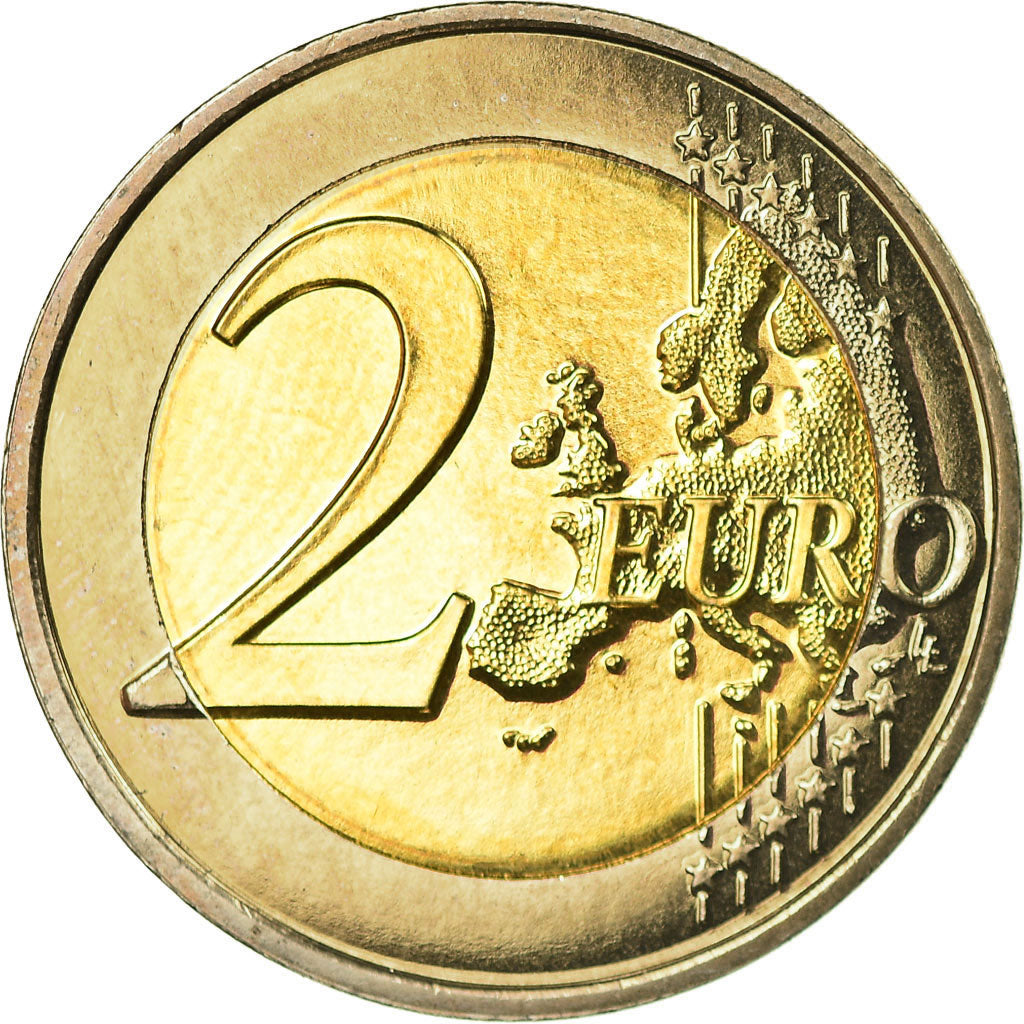 Francia, 2 Euro, Charles De Gaulle, Appel du 18 juin 1940, 2010, EBC