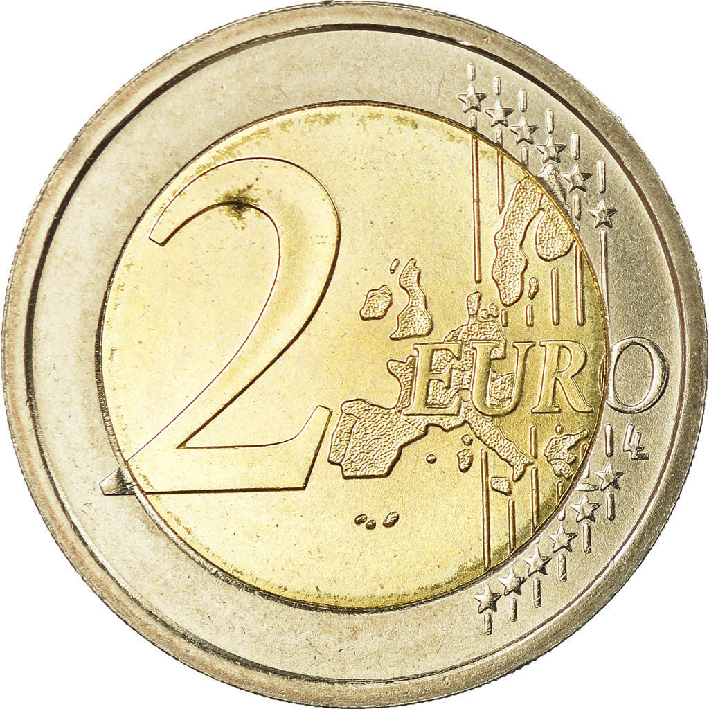 San Marino, 2 Euro, 2005, MS(63), Bi-Metallic, KM:447