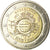 Paesi Bassi, 2 Euro, 10 ans de l'Euro, 2012, FDC, Bi-metallico, KM:308