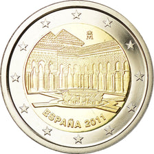 Spain, 2 Euro, Grenade, 2011, Proof, MS(65-70), Bi-Metallic, KM:1184