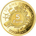 Francia, 5 Euro, 2012, Proof, FDC, Oro, Gadoury:EU525, KM:1890