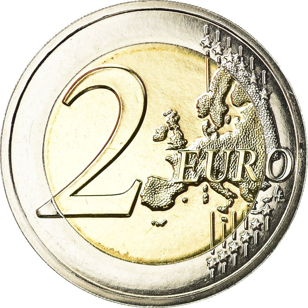 Monaco, 2 Euro, Mariage Princier, 2011, MS(63), Bi-Metallic, KM:196