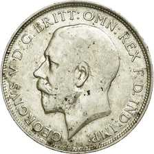 Coin, Great Britain, George V, Florin, Two Shillings, 1918, AU(50-53), Silver