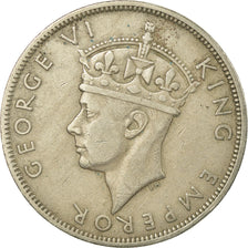 Coin, Southern Rhodesia, George VI, 1/2 Crown, 1947, EF(40-45), Copper-nickel