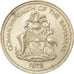 Münze, Bahamas, Elizabeth II, 5 Cents, 1975, Franklin Mint, VZ, Copper-nickel