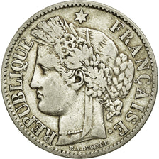 Monnaie, France, Cérès, 2 Francs, 1887, Paris, TB+, Argent, KM:817.1