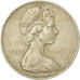 Coin, GAMBIA, THE, 4 Shillings, 1966, EF(40-45), Copper-nickel, KM:6