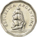Coin, Argentina, 5 Pesos, 1962, AU(55-58), Nickel Clad Steel, KM:59