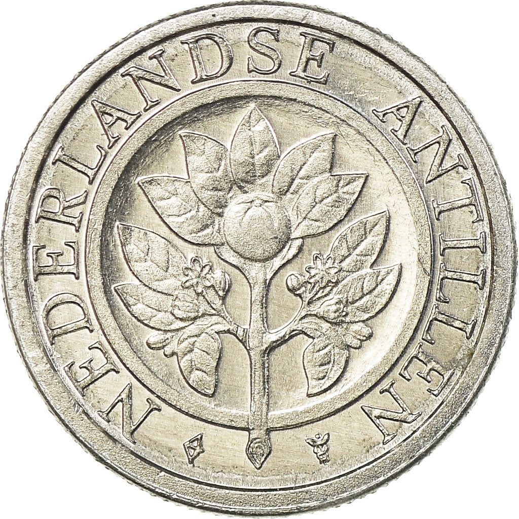 Coin, Netherlands Antilles, Beatrix, Cent, 1992, Utrecht, AU(55-58), Aluminum