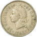 Moneda, República Dominicana, 25 Centavos, 1967, MBC, Cobre - níquel, KM:20a.1