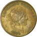 Moneda, Perú, 20 Centavos, 1946, BC+, Latón, KM:221.2