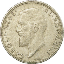 Moneda, Rumanía, Carol I, 50 Bani, 1910, MBC, Plata, KM:41