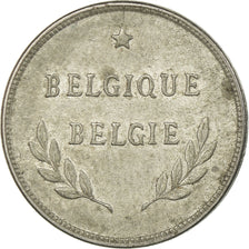 Coin, Belgium, 2 Francs, 2 Frank, 1944, EF(40-45), Zinc Coated Steel, KM:133