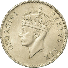 Moneta, AFRYKA WSCHODNIA, George VI, 50 Cents, 1949, AU(55-58), Miedź-Nikiel