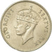 Moneta, AFRYKA WSCHODNIA, George VI, 50 Cents, 1949, AU(55-58), Miedź-Nikiel