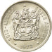 Coin, South Africa, 20 Cents, 1972, AU(55-58), Nickel, KM:86
