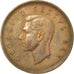 Coin, South Africa, George VI, Penny, 1952, EF(40-45), Bronze, KM:34.2