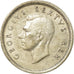 Coin, South Africa, George VI, 6 Pence, 1950, EF(40-45), Silver, KM:36.1