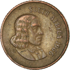 Coin, South Africa, Cent, 1966, EF(40-45), Bronze, KM:65.1