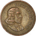Coin, South Africa, Cent, 1966, EF(40-45), Bronze, KM:65.1