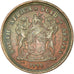 Coin, South Africa, Cent, 1990, EF(40-45), Copper Plated Steel, KM:132