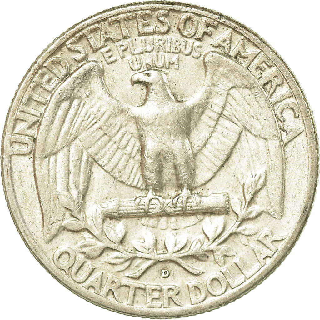 Coin, United States, Washington Quarter, Quarter, 1963, U.S. Mint, Denver