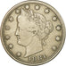 Monnaie, États-Unis, Liberty Nickel, 5 Cents, 1884, U.S. Mint, Philadelphie