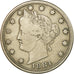 Moneta, USA, Liberty Nickel, 5 Cents, 1884, U.S. Mint, Philadelphia, EF(40-45)