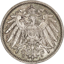 GERMANY - EMPIRE, Mark, 1914, Berlin, KM #14, AU(50-53), Silver, 24, 5.54