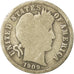 Munten, Verenigde Staten, Barber Dime, Dime, 1909, U.S. Mint, Philadelphia, ZG+