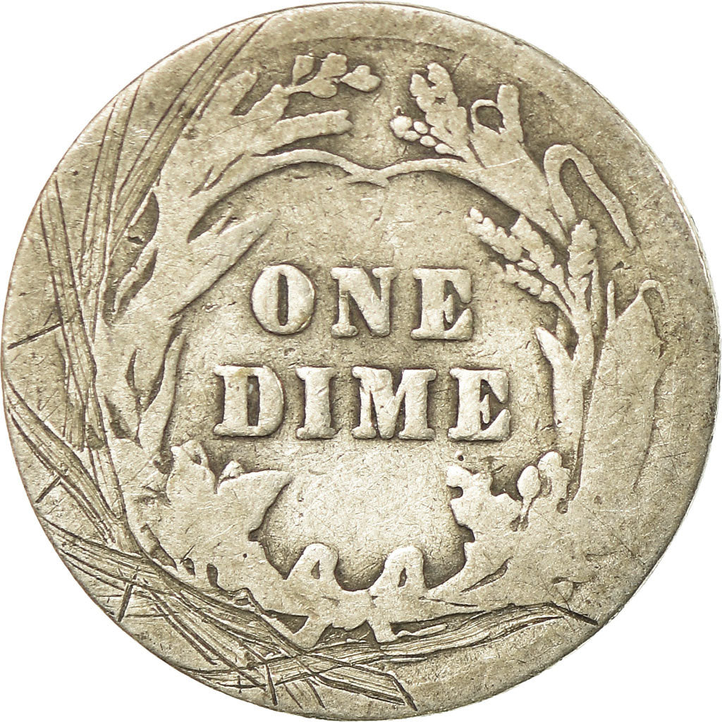 Munten, Verenigde Staten, Barber Dime, Dime, 1909, U.S. Mint, Philadelphia, ZG+