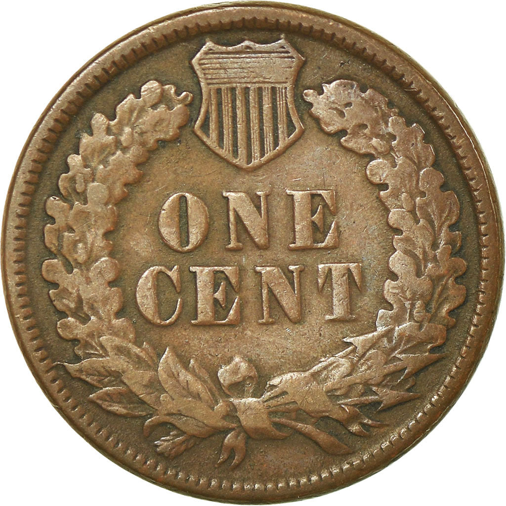 Coin, United States, Indian Head Cent, Cent, 1884, U.S. Mint, Philadelphia