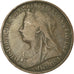Moneta, Gran Bretagna, Victoria, Penny, 1896, MB, Bronzo, KM:790