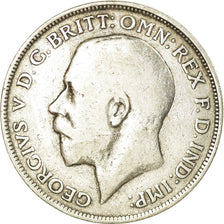 Coin, Great Britain, George V, Florin, Two Shillings, 1914, VF(20-25), Silver
