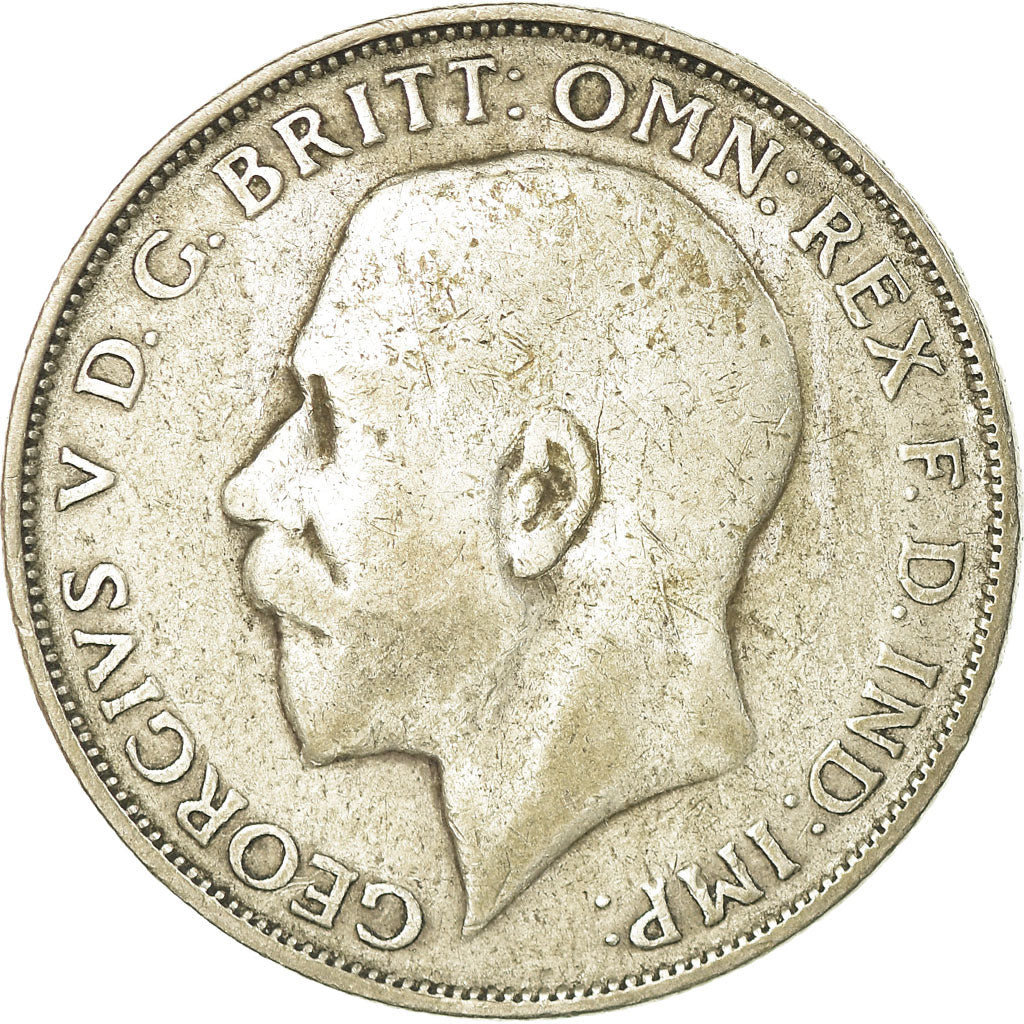 Coin, Great Britain, George V, Florin, Two Shillings, 1925, VF(20-25), Silver