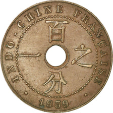 Moneta, INDOCINA FRANCESE, Cent, 1939, Paris, BB, Bronzo, KM:12.1