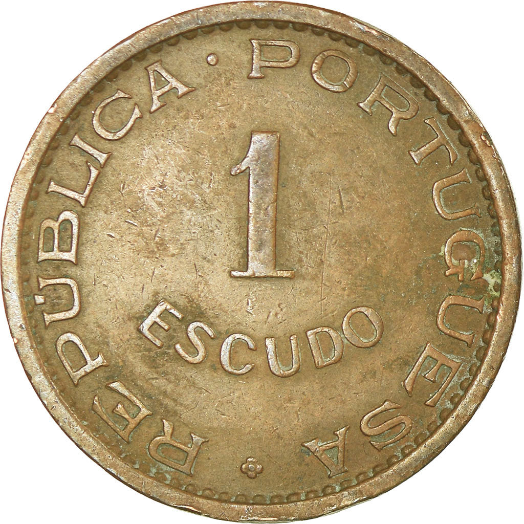 Coin, Angola, Escudo, 1963, EF(40-45), Bronze, KM:76