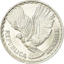 Coin, Chile, Centesimo, 1961, AU(55-58), Aluminum, KM:189
