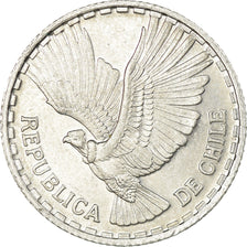 Coin, Chile, 1/2 Centesimo, 1962, EF(40-45), Aluminum, KM:192