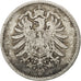 GERMANY - EMPIRE, Mark, 1875, Berlin, KM #7, VF(20-25), Silver, 24, 5.30