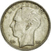 Coin, Belgium, 20 Francs, 20 Frank, 1935, EF(40-45), Silver, KM:105