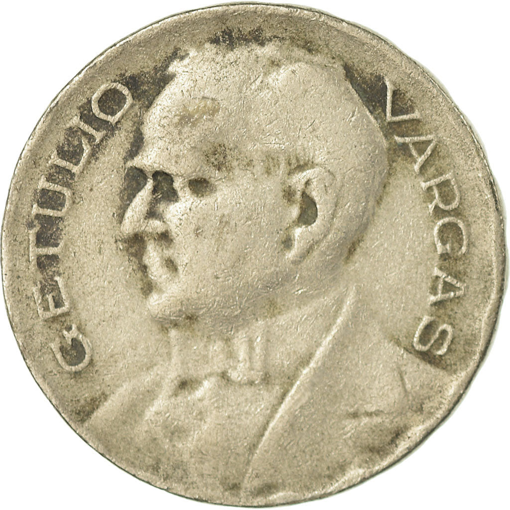 Coin, Brazil, 400 Reis, 1938, VF(20-25), Copper-nickel, KM:547