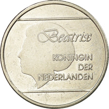 Coin, Aruba, Beatrix, Florin, 1998, Utrecht, EF(40-45), Nickel Bonded Steel