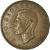 Coin, New Zealand, George VI, Penny, 1952, EF(40-45), Bronze, KM:21