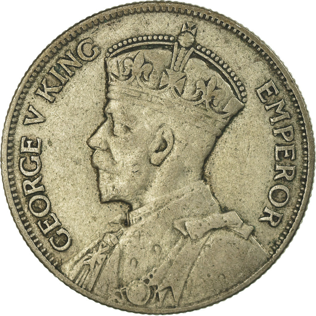 Coin, New Zealand, George V, Florin, 1934, VF(30-35), Silver, KM:4