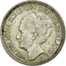 Coin, Netherlands, Wilhelmina I, 25 Cents, 1940, AU(50-53), Silver, KM:164